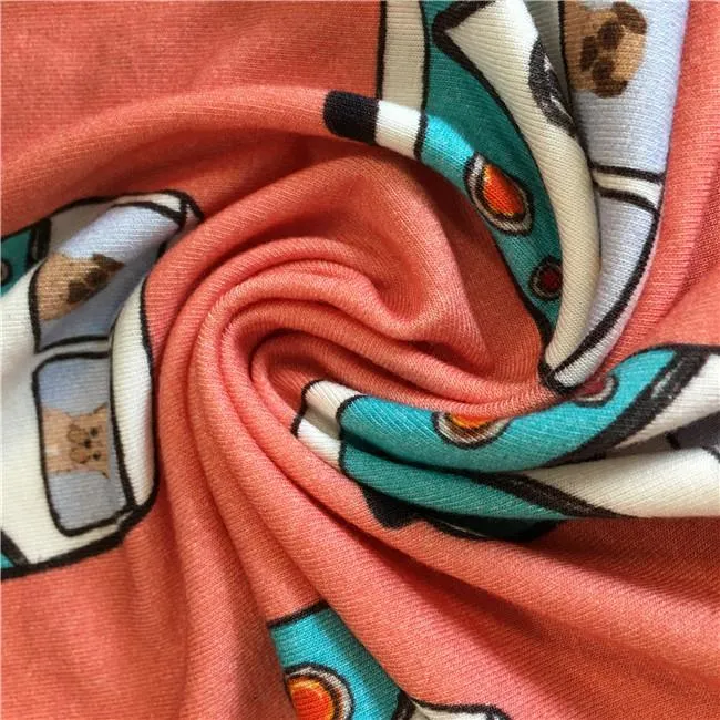 Custom Printed Lycra Fabric